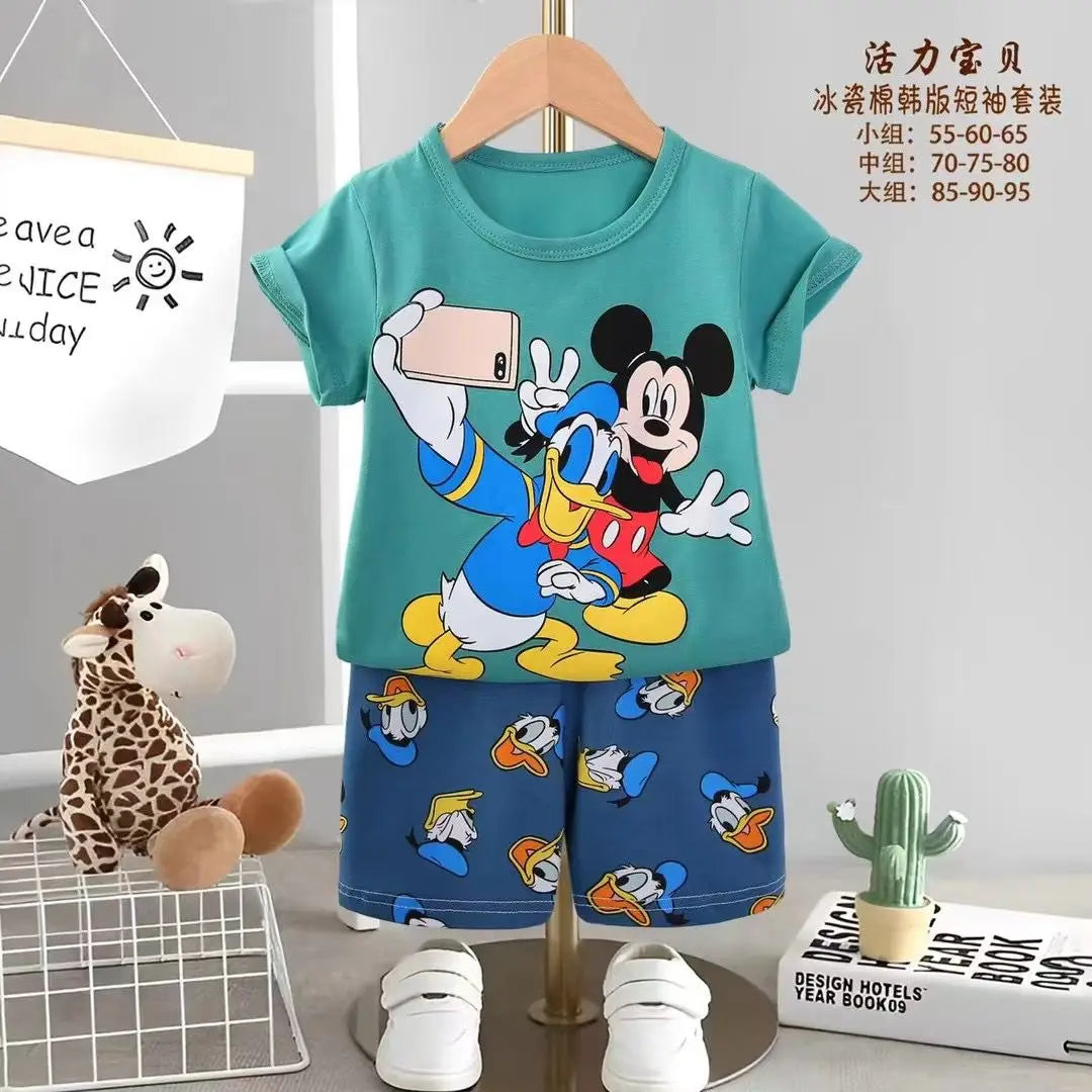 Unisex Cotton Clothes Set (Ages 1-3) - I Love Goods
