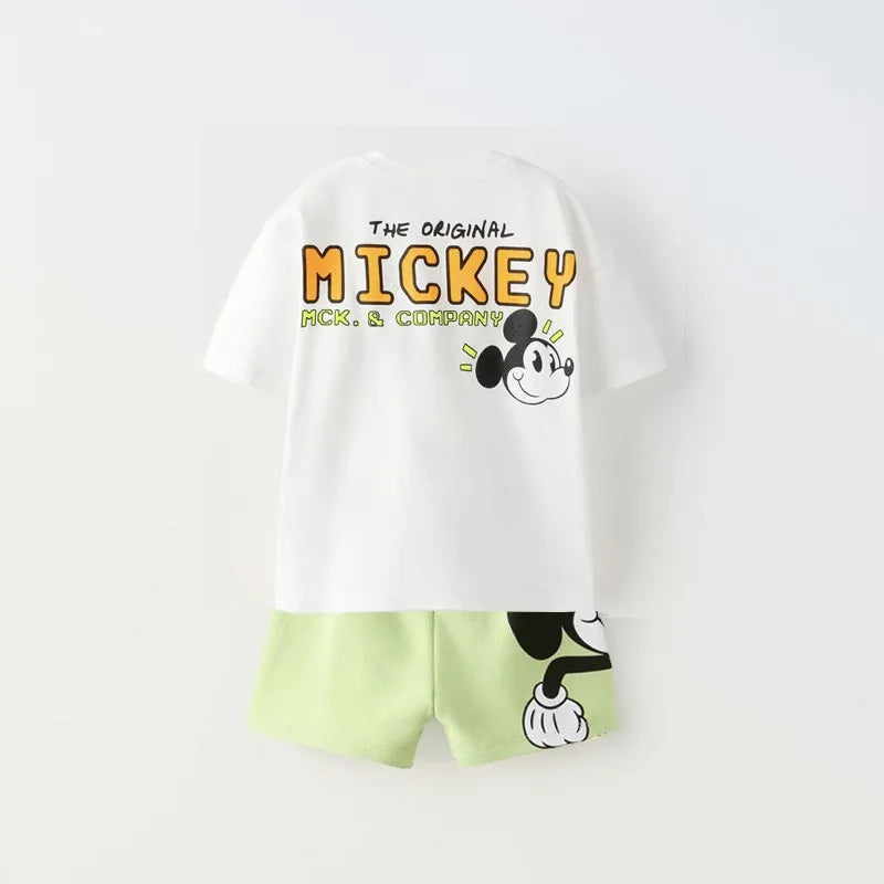 Unisex Baby Cartoon Print Clothing Set - I Love Goods