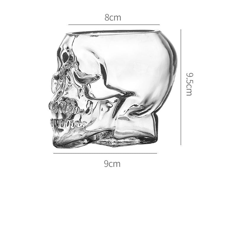 The Gothic Skull Whiskey Tumbler - I Love Goods