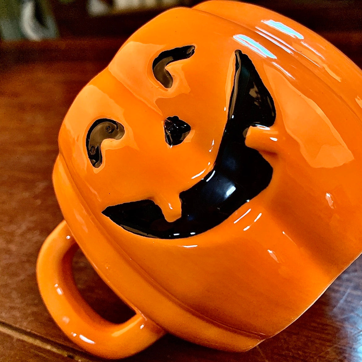 Ceramic Halloween Pumpkin Mug - I Love Goods