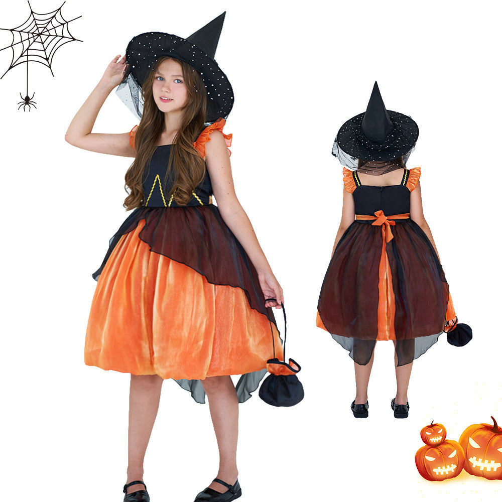 Halloween Witch Performance Costume Princess Dress - I Love Goods