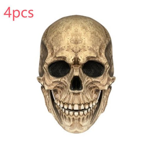 Realistic Movable-Jaw Skull Mask - I Love Goods