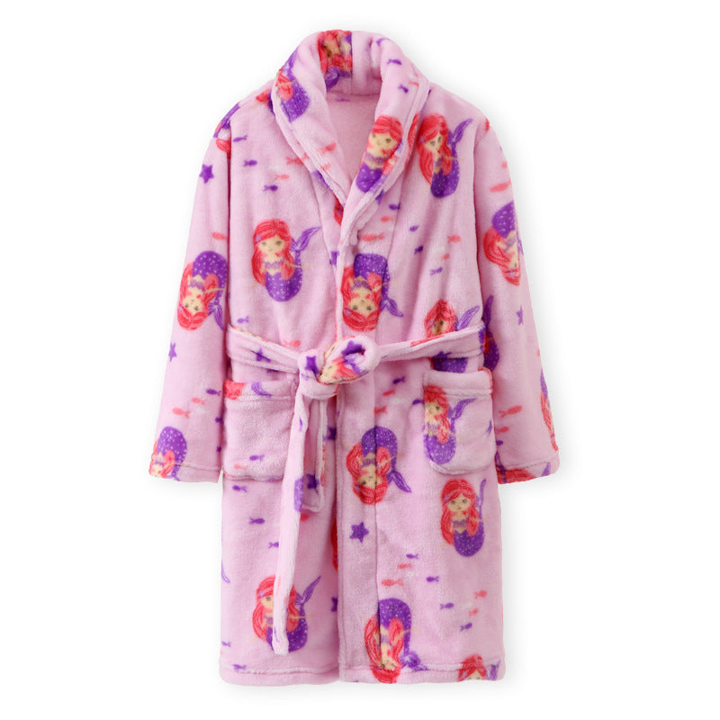 Kids' Plush Flannel Sleepwear - I Love Goods