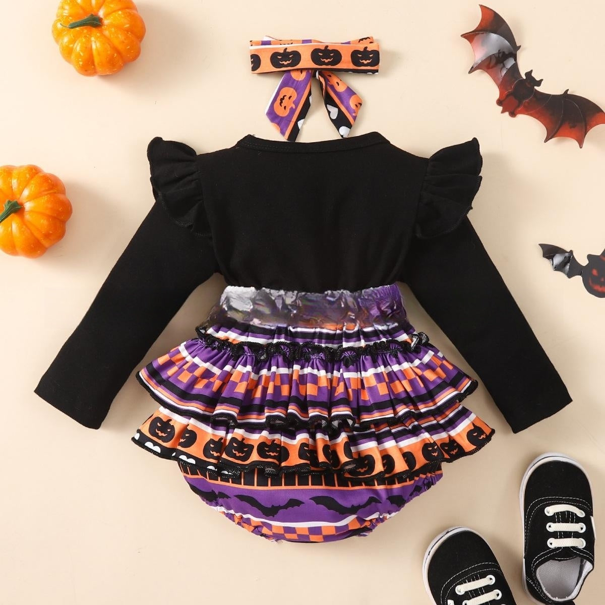 Chic Halloween Layered Romper - I Love Goods