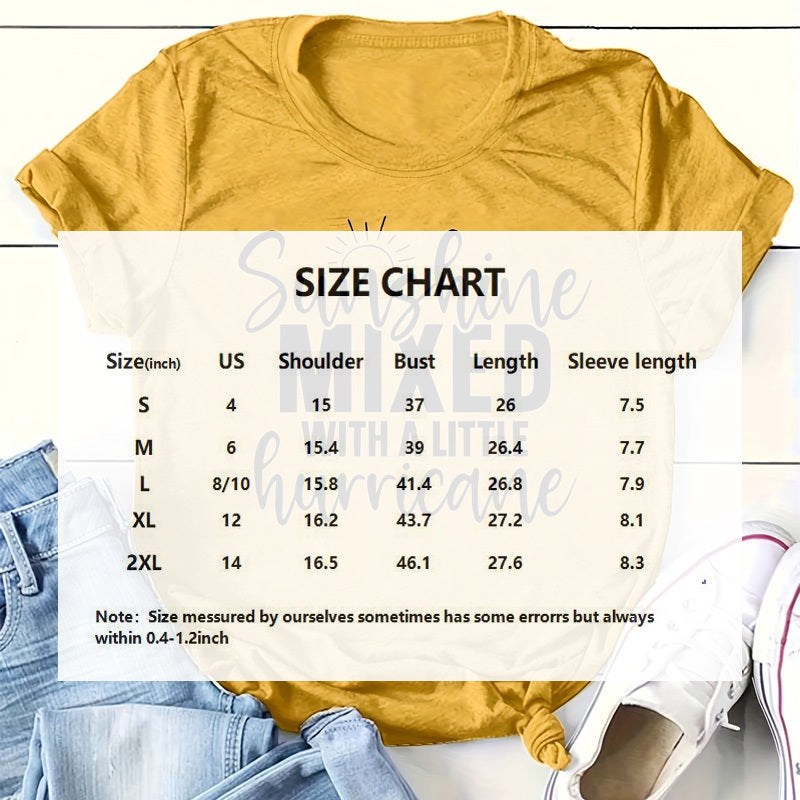 The "Sunshine/Hurricane" Personality Tee - I Love Goods