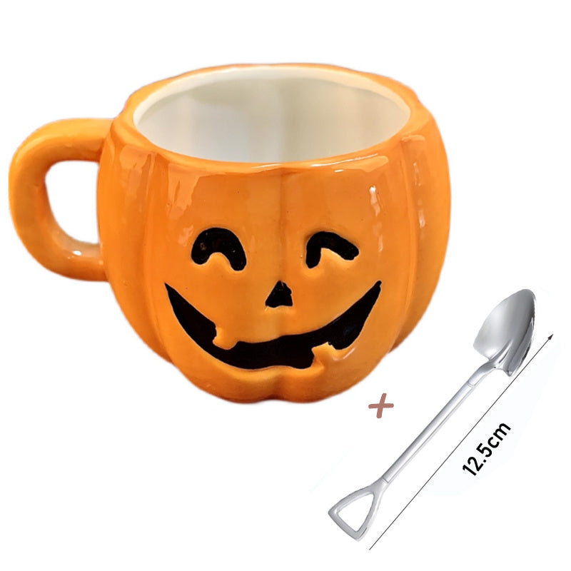 Ceramic Halloween Pumpkin Mug - I Love Goods