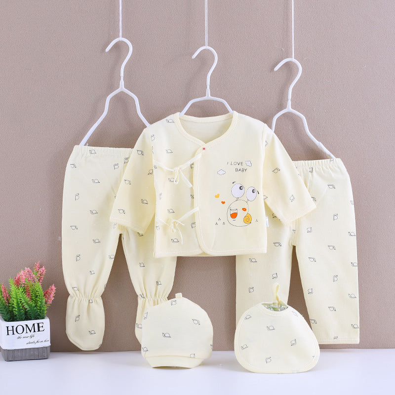 Cotton Baby Clothing Spring And Summer Underwear Set - I Love Goods
