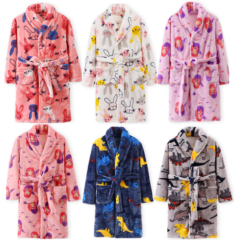 Kids' Plush Flannel Sleepwear - I Love Goods