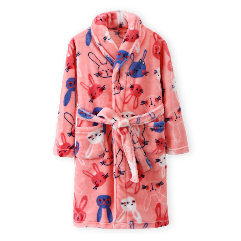 Kids' Plush Flannel Sleepwear - I Love Goods