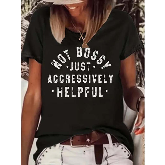 The "Aggressively Helpful" Sarcasm Tee - I Love Goods