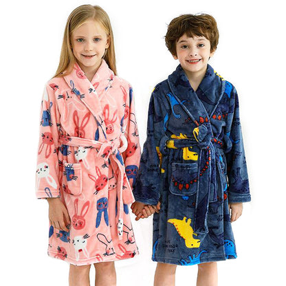 Kids' Plush Flannel Sleepwear - I Love Goods