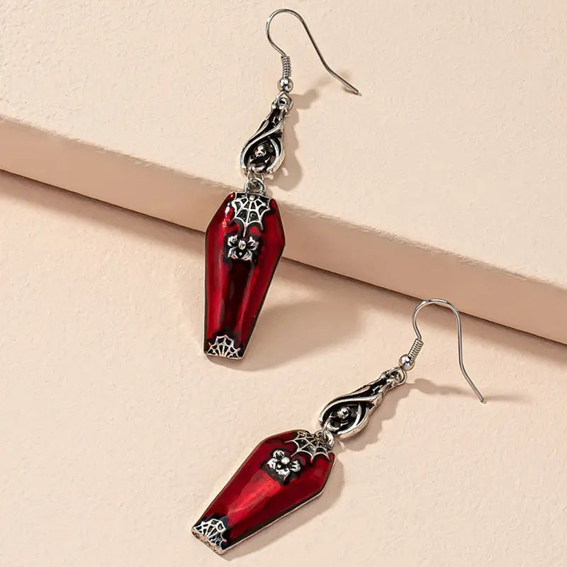 Chic Retro Bat & Spider Earrings - I Love Goods