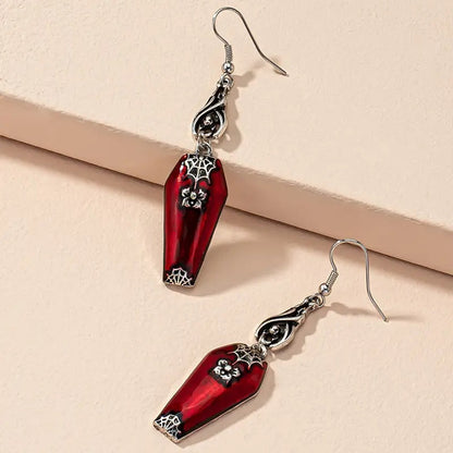 Chic Retro Bat & Spider Earrings - I Love Goods