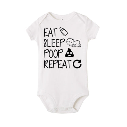 Monogrammed newborn crawling suit - I Love Goods