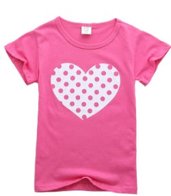 Polka dot short sleeve t-shirt - I Love Goods