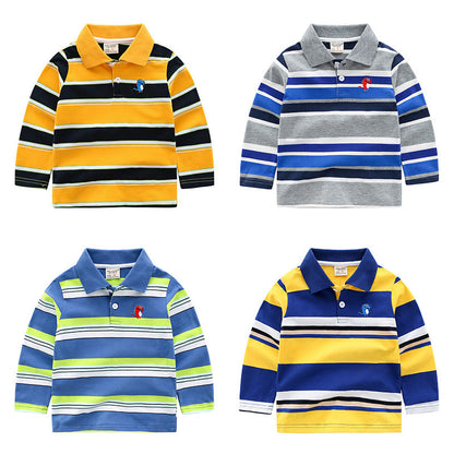 Boys striped long sleeve T-shirt - I Love Goods