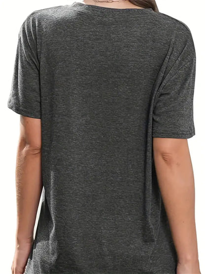 The "I'm Not Clumsy" Hoodless Slogan Top - I Love Goods
