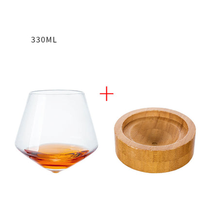 Handmade Crystal Tumbler Wine Glass - I Love Goods
