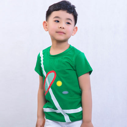 Boys' Trendy Cartoon Tee - I Love Goods