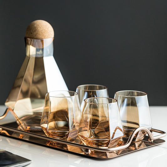 Elegant Large Capacity Glass Drink Set - I Love Goods