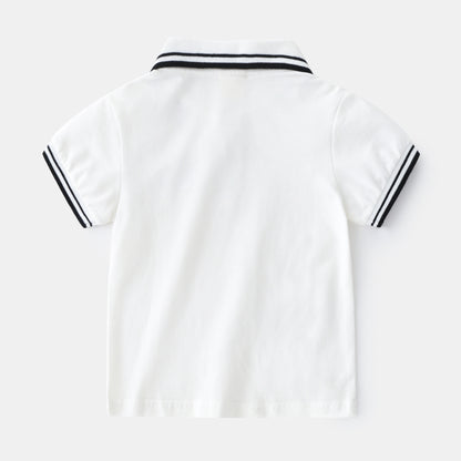 Boys' T-Shirt Summer Polo Shirt - I Love Goods