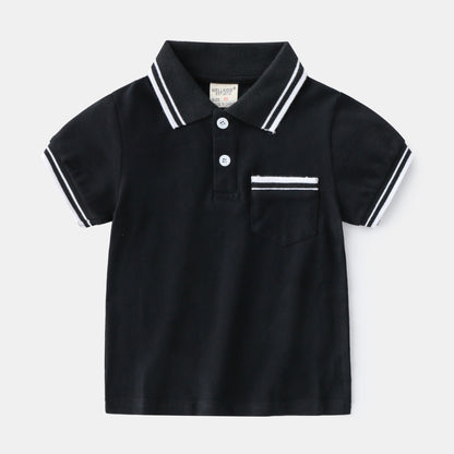 Boys' T-Shirt Summer Polo Shirt - I Love Goods