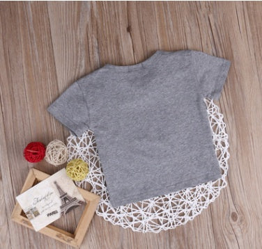 Baby Short-sleeved Cotton Shirt - I Love Goods