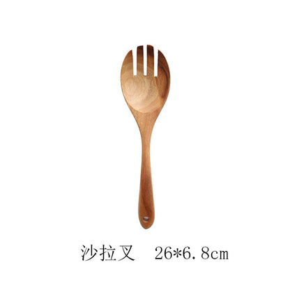 Natural Teak Wood Cooking Tool Set - I Love Goods