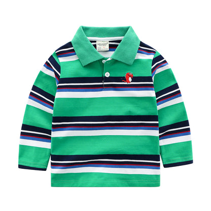 Boys striped long sleeve T-shirt - I Love Goods