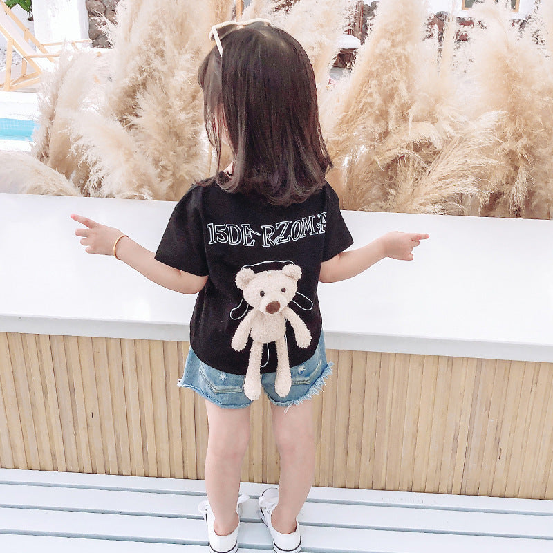 Children's bear T-shirt - I Love Goods