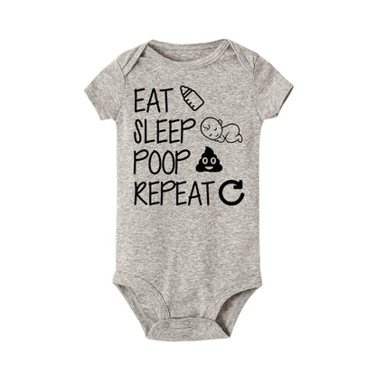 Monogrammed newborn crawling suit - I Love Goods
