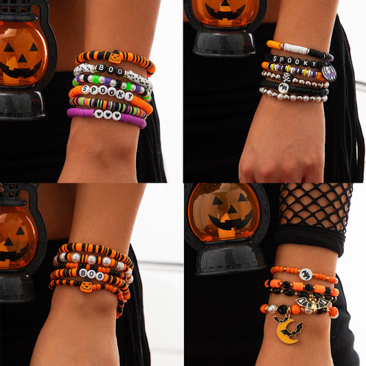 Gothic Glam Bat Bracelet Stack - I Love Goods