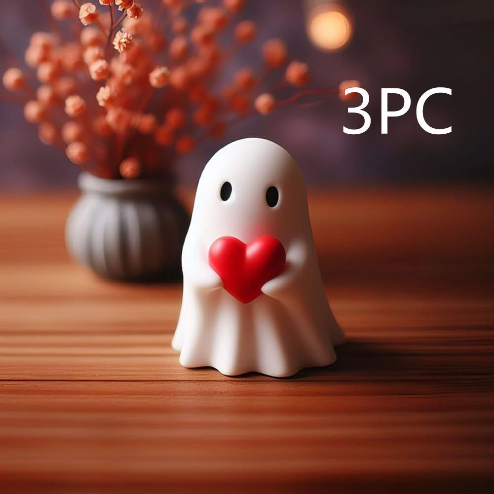 Halloween Middle Finger Love Ghost Ornaments - I Love Goods