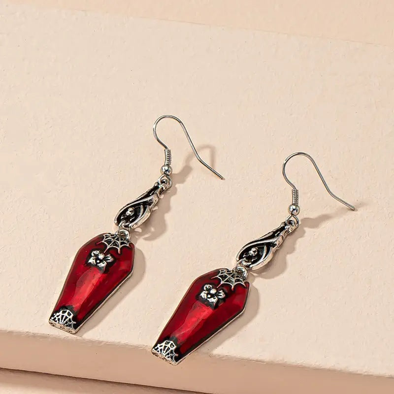 Chic Retro Bat & Spider Earrings - I Love Goods