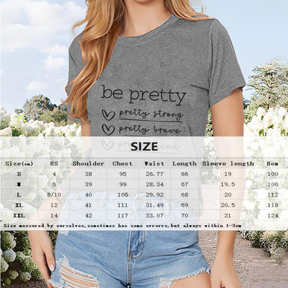 Uplifting "Be Pretty" Graphic Tee - I Love Goods