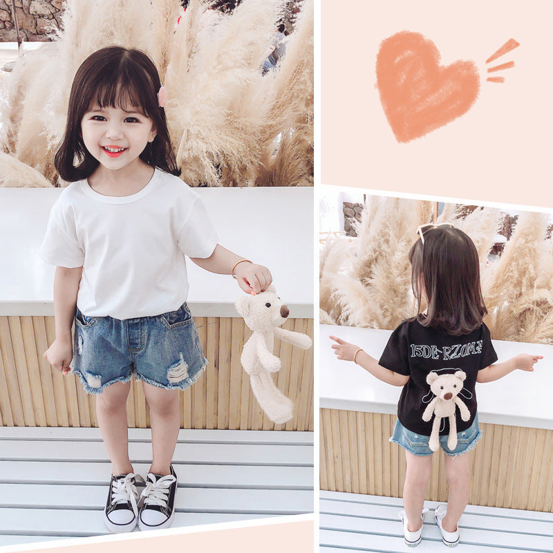 Children's bear T-shirt - I Love Goods