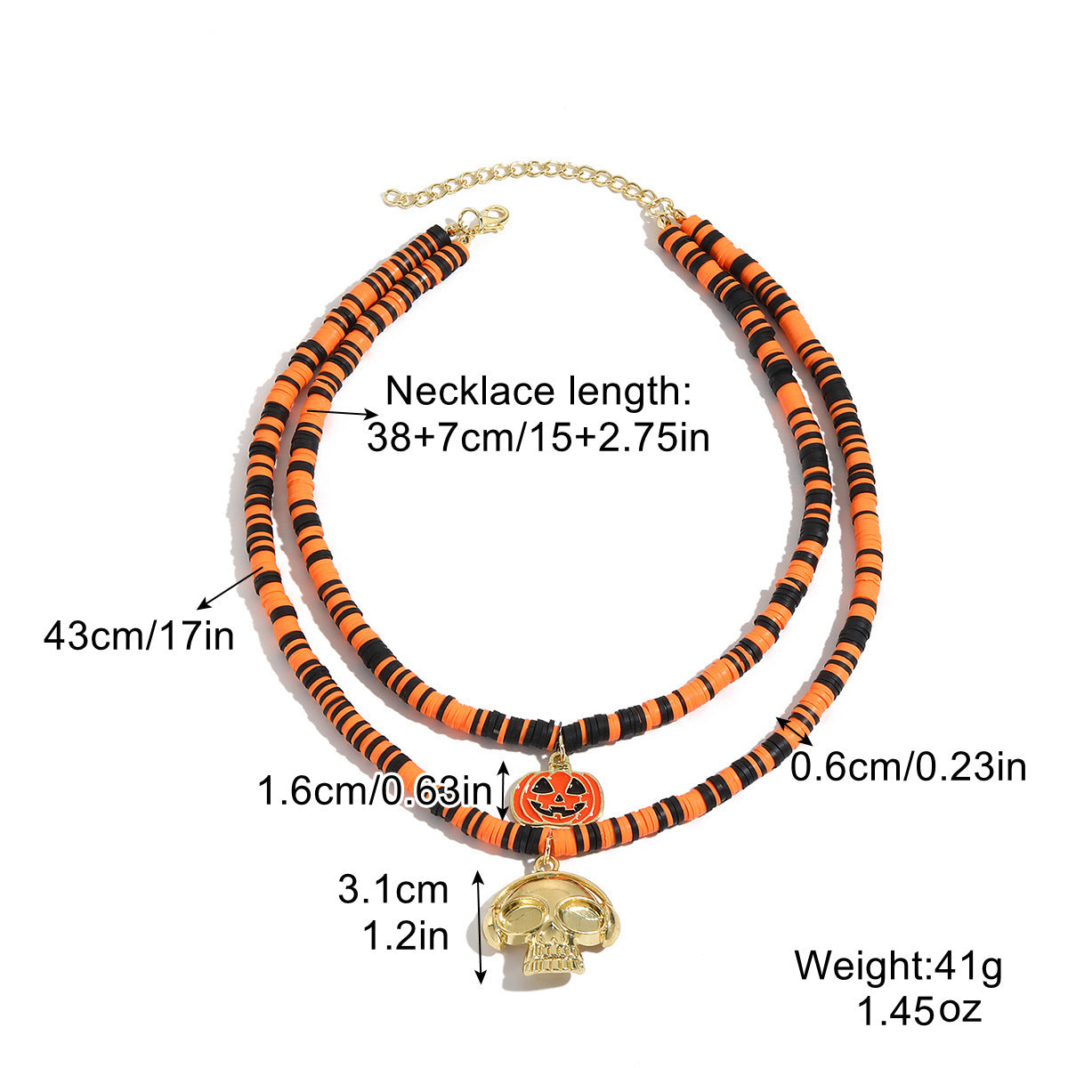 Spooky Halloween Charm Necklace - I Love Goods