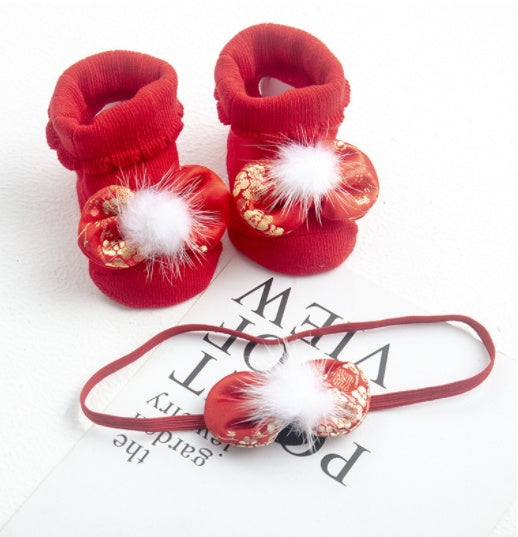 Baby Headband Socks Set Accessories - I Love Goods