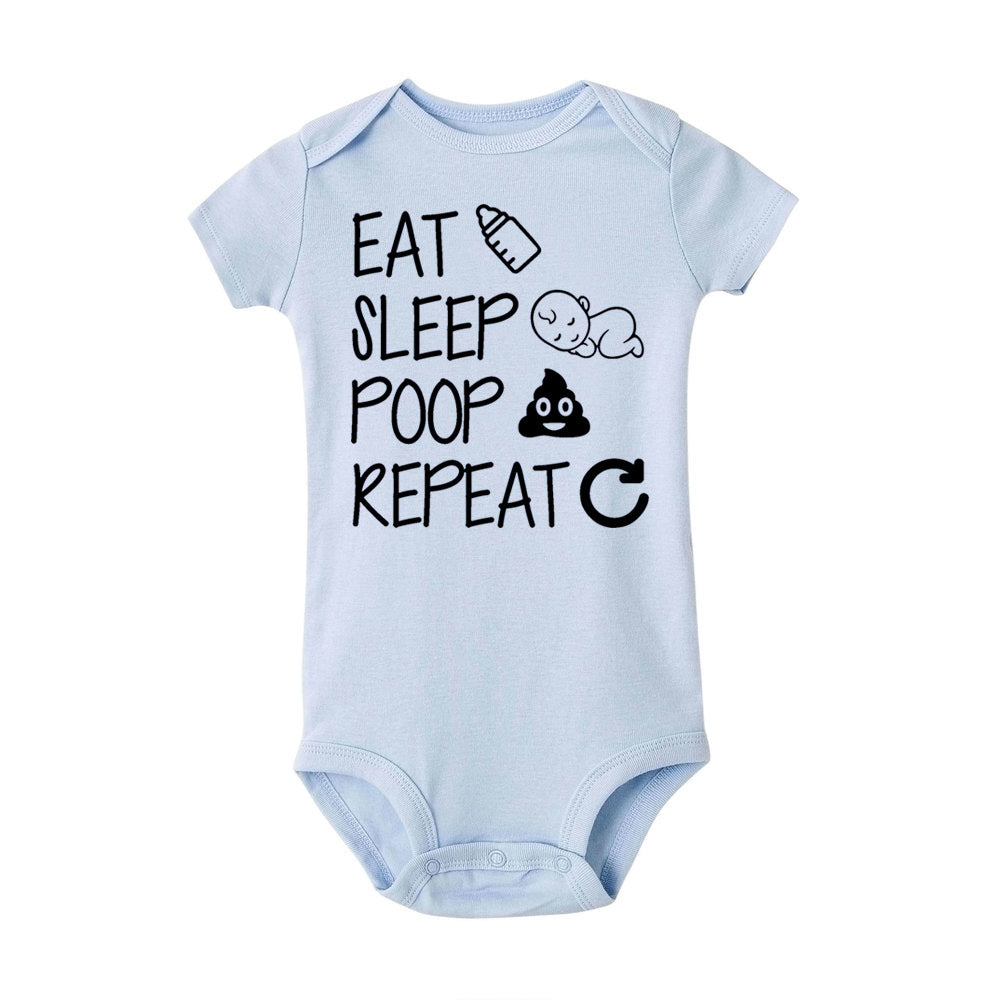 Monogrammed newborn crawling suit - I Love Goods