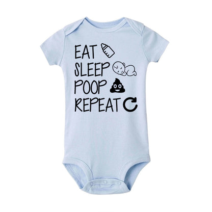 Monogrammed newborn crawling suit - I Love Goods