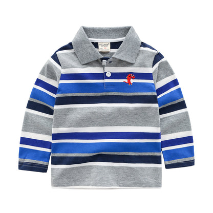 Boys striped long sleeve T-shirt - I Love Goods