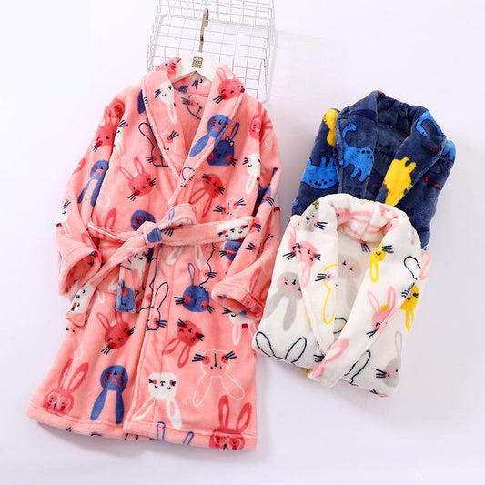 Kids' Plush Flannel Sleepwear - I Love Goods