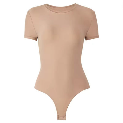 Second-Skin Short-Sleeve Shapewear - I Love Goods