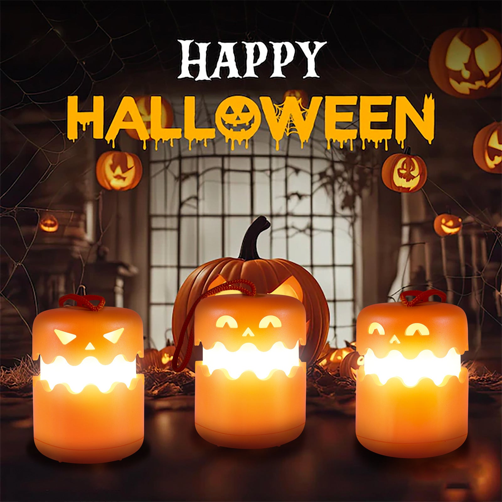 Foldable Portable Pumpkin Lamp - I Love Goods