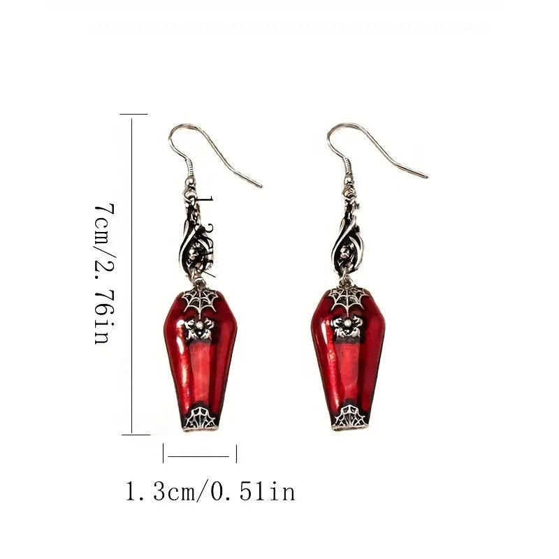 Chic Retro Bat & Spider Earrings - I Love Goods