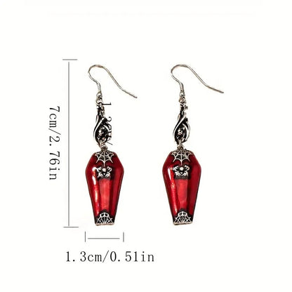 Chic Retro Bat & Spider Earrings - I Love Goods