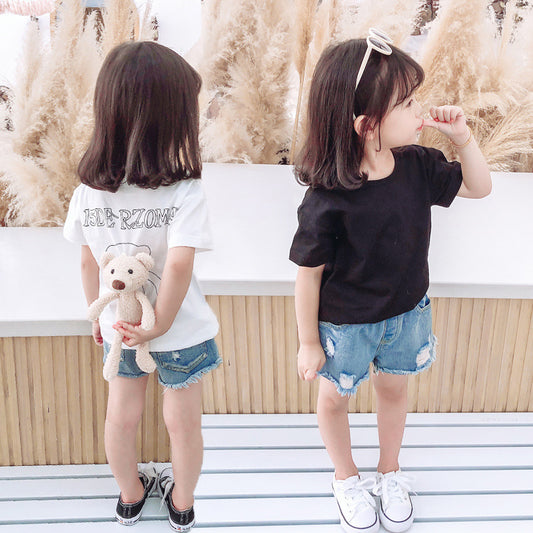 Children's bear T-shirt - I Love Goods