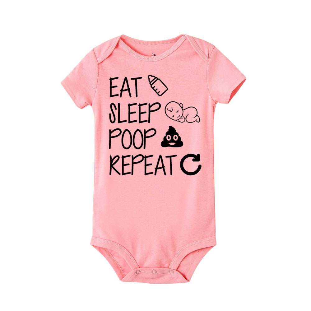 Monogrammed newborn crawling suit - I Love Goods