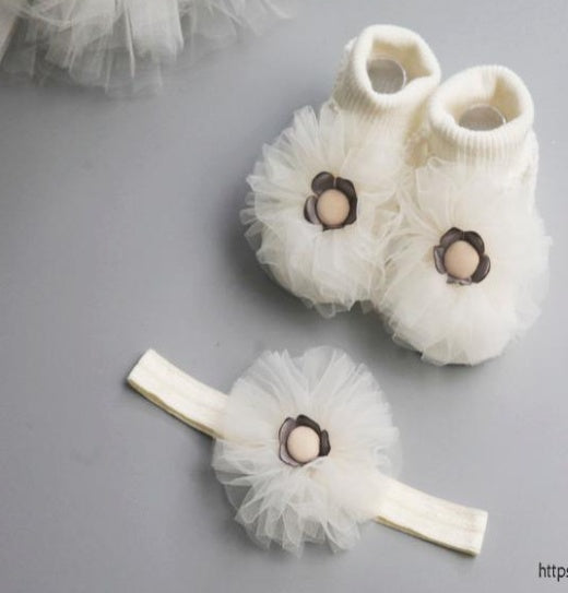 Baby Headband Socks Set Accessories - I Love Goods