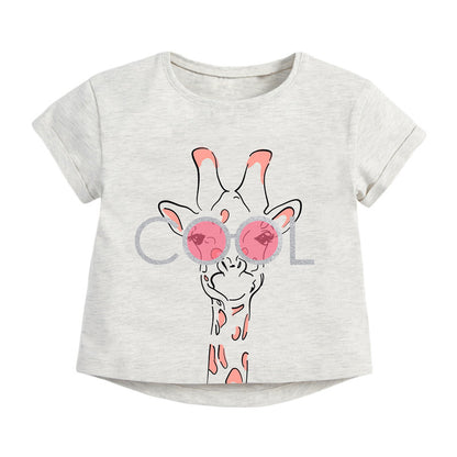 Round Neck Children's Top Bottoming Shirt - I Love Goods